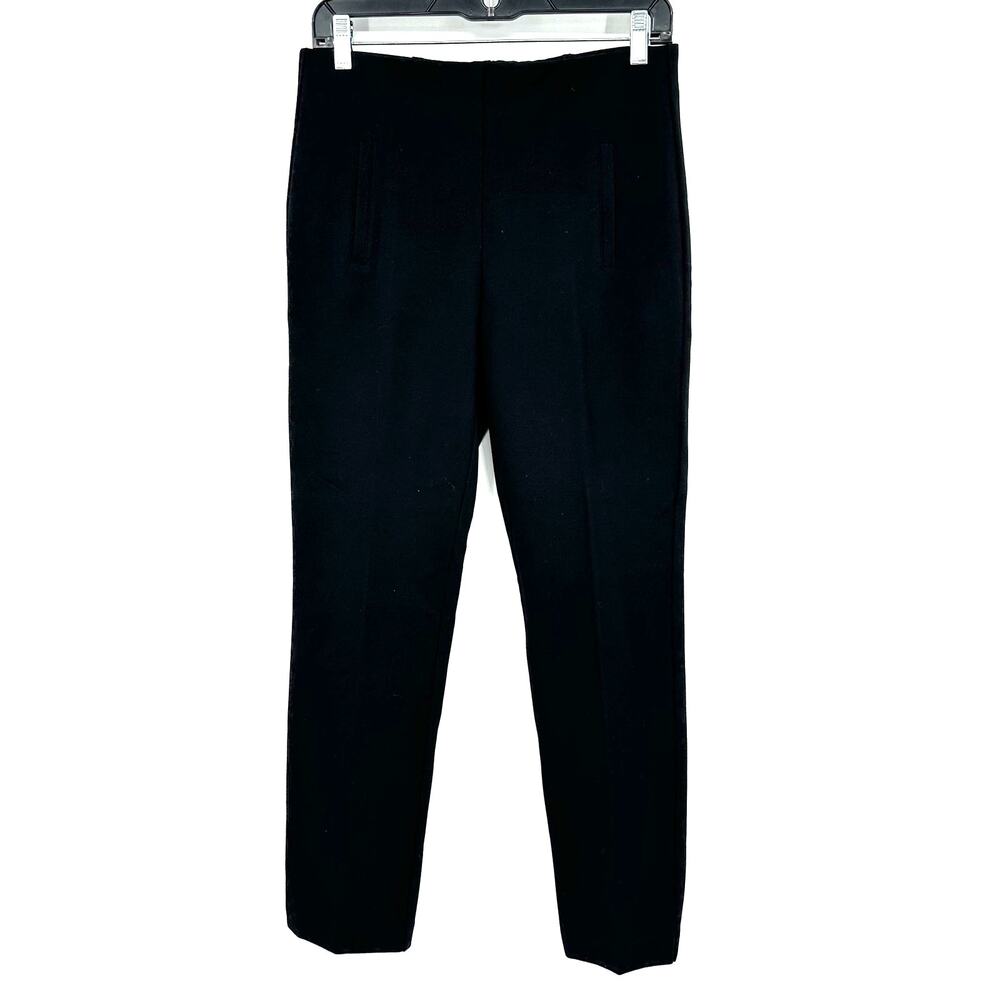 Chicos Size 00 XS Pants Black Slacks Workwear Straight‎ Leg Formal Business Chic